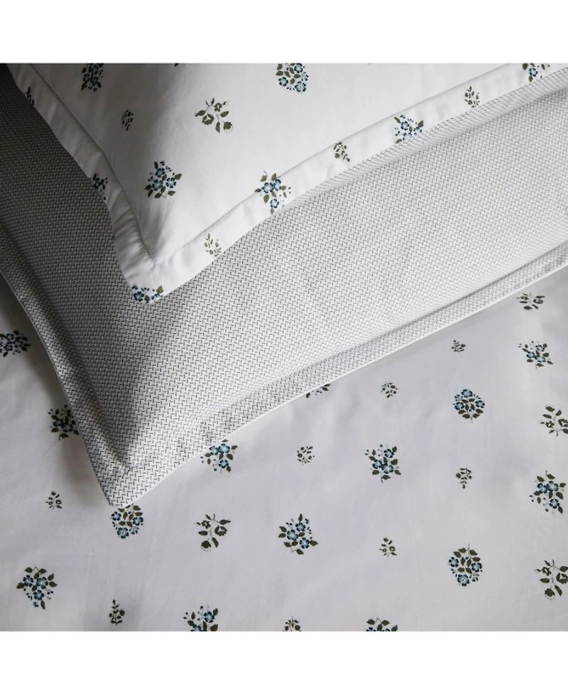 Feuille Bluer Linen 4 Piece Set, Full