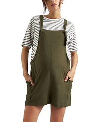 Ripe Maternity Terry Linen Playsuit