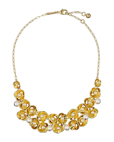 Ted Baker Floressa Imitation Pearl Flower Necklace, 17.72