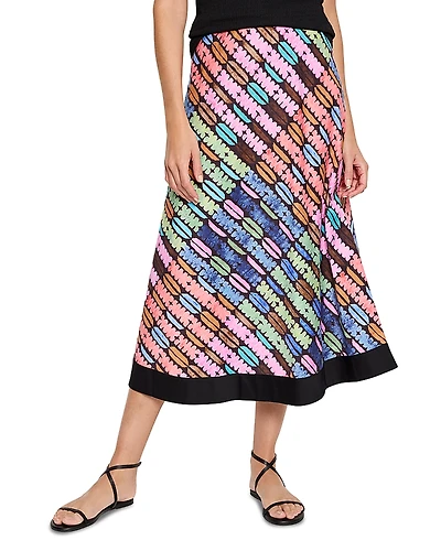 Nic+Zoe Rainbow Macaroon Skirt