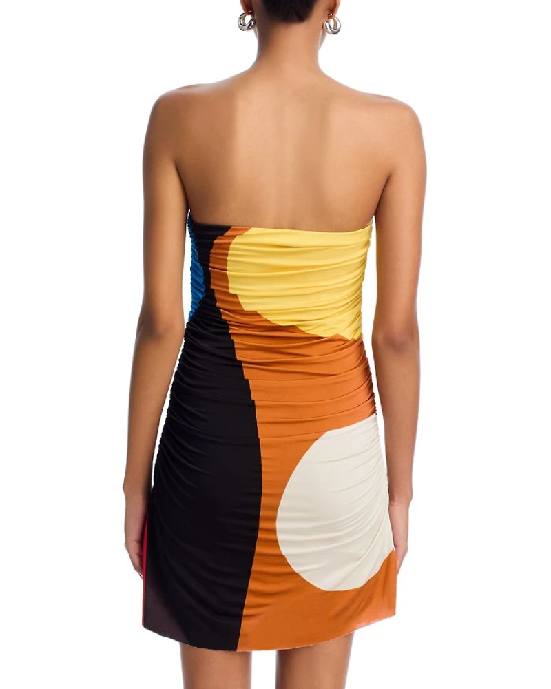 Biana Printed Mini Dress