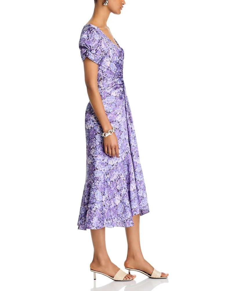 Painted Hydrangea Dress