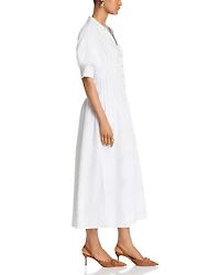Monty Pleated Shirtdress