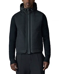 Mackage Barrett 3-in-1 Quilted Hybrid Light Down Jacket
