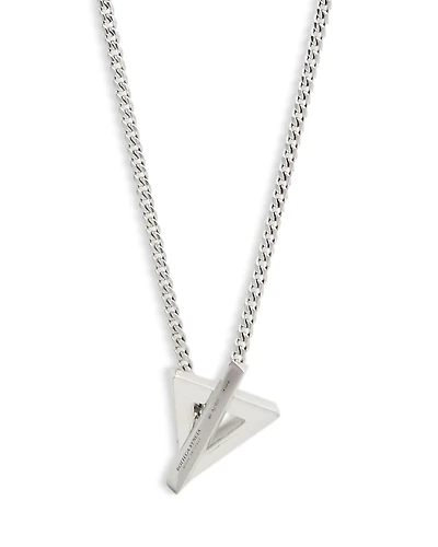 Bottega Veneta Triangle Necklace, 22.5