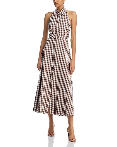 Veronica Beard Mackey Gingham Dress