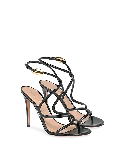 Gianvito Rossi Women's Black Mamba Sandal