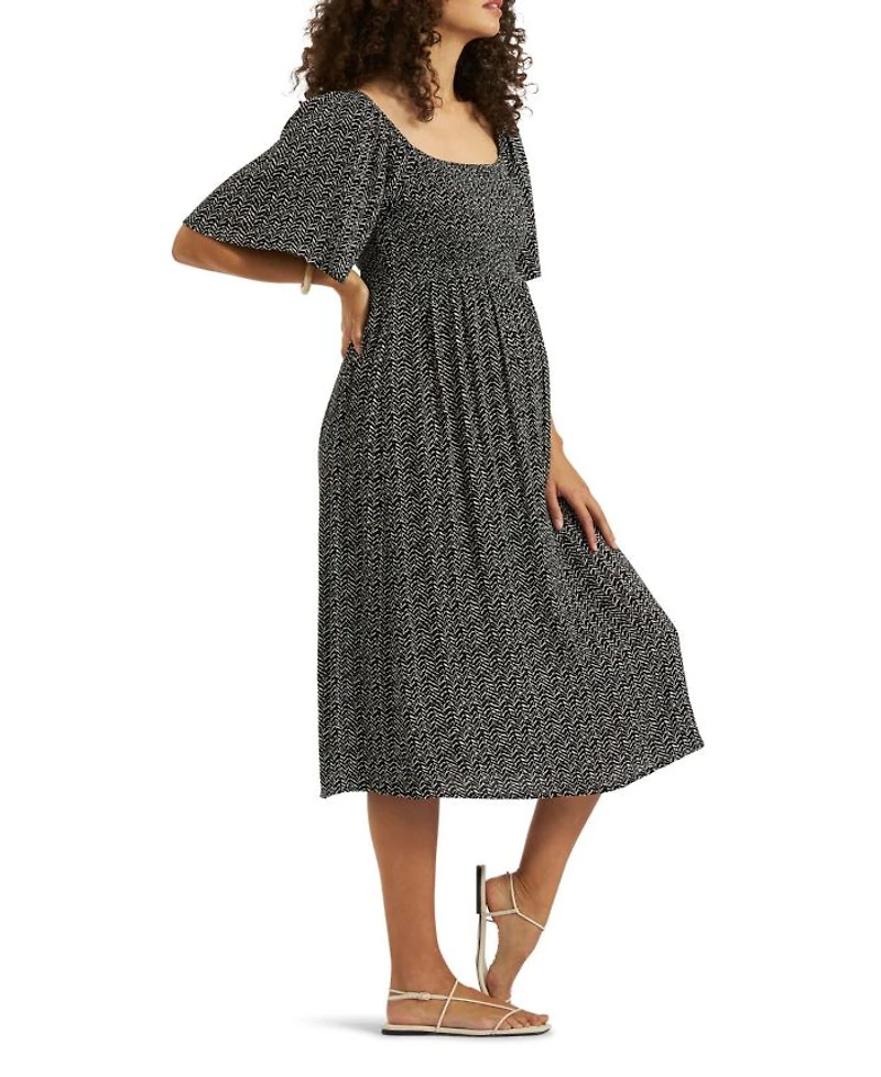 Emmy Shirred Dress
