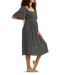 Emmy Shirred Dress