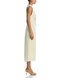 Floral Halter Midi Dress - Exclusive