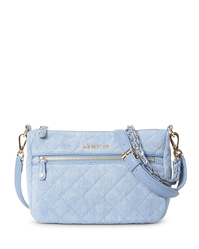 Mz Wallace Denim Crosby Ella Small Crossbody