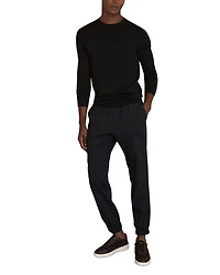 Relaxed Drawstring Technical Cuffed Trousers