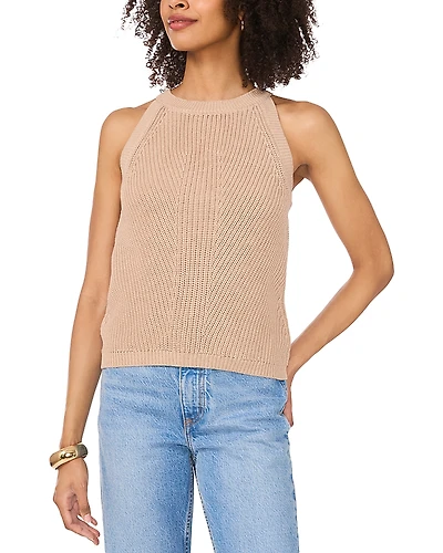 Vince Camuto Pointelle Tank Top