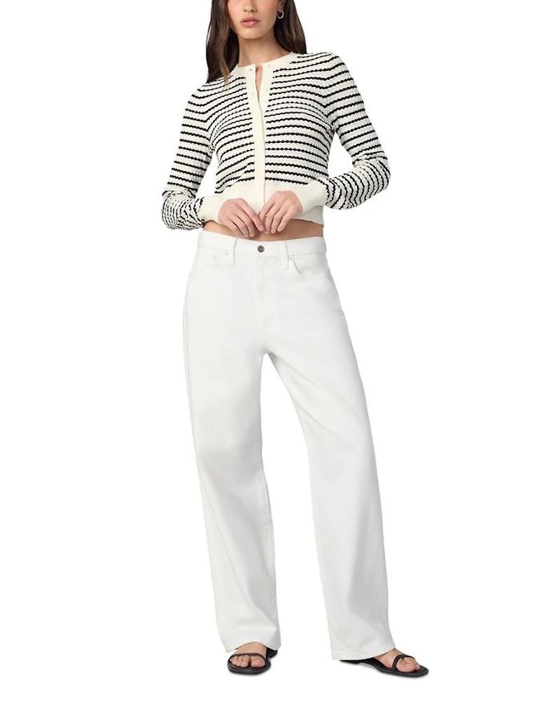 The Ryan Low Slung Baggy Jeans White
