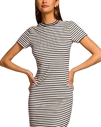 Skye Striped Knit Dress