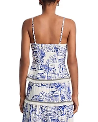 City Palm Toile Top - Exclusive