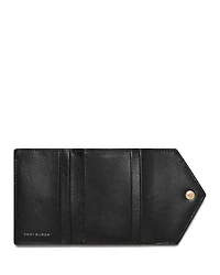 Small T Monogram Leather Envelope Wallet