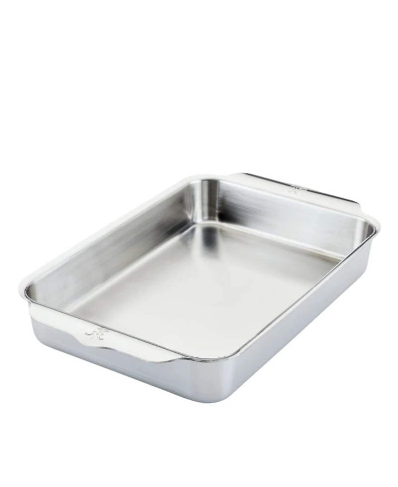 OvenBond® 9" x 13" Rectangular Tri-ply Clad Stainless Steel Baking Pan, Large