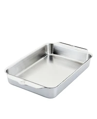 OvenBond® 9" x 13" Rectangular Tri-ply Clad Stainless Steel Baking Pan, Large