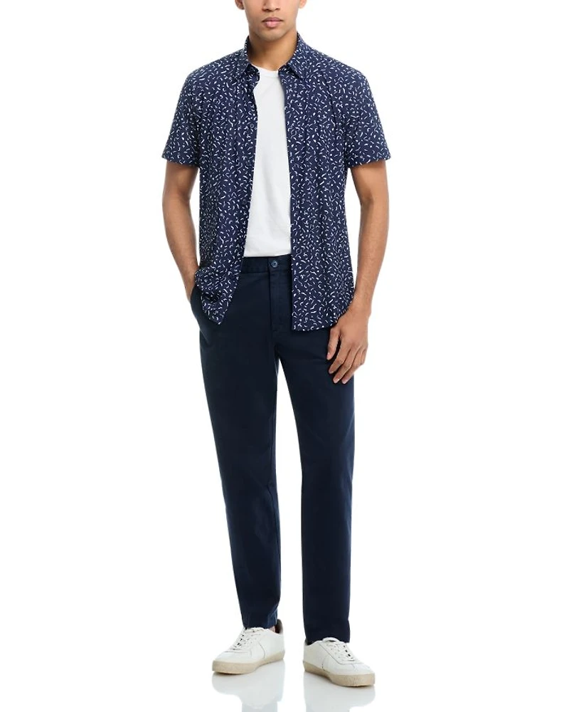 Roan Slim Fit Printed Short Sleeve Shirt