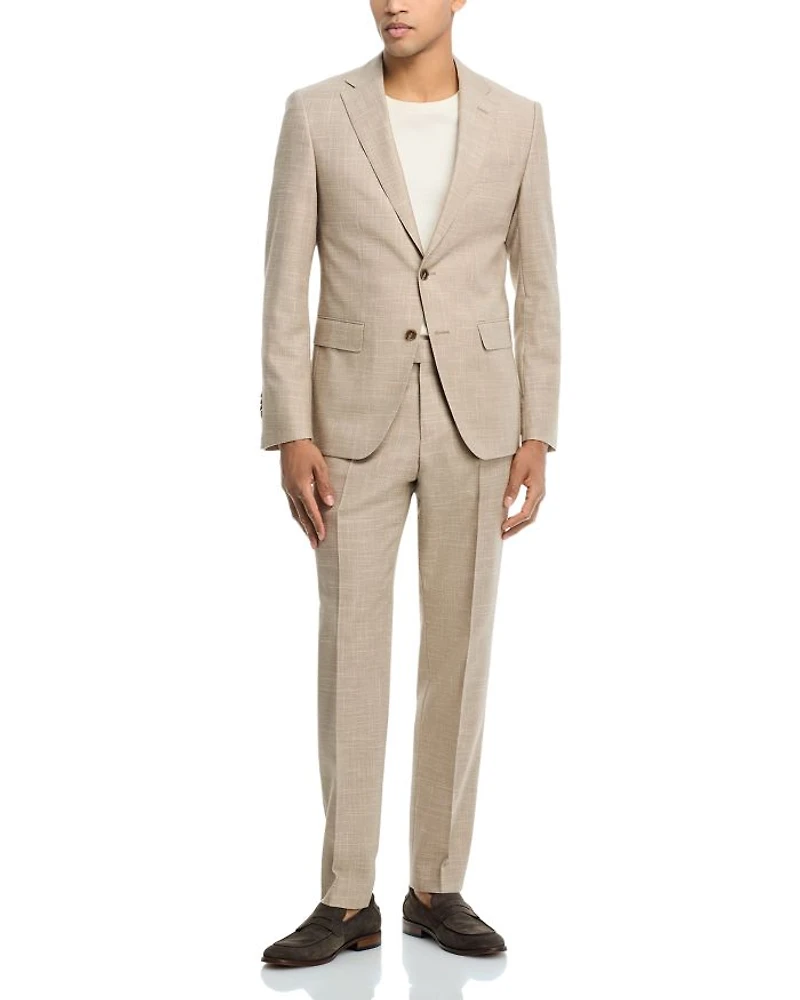 Hutson Melange Slim Fit Suit Jacket