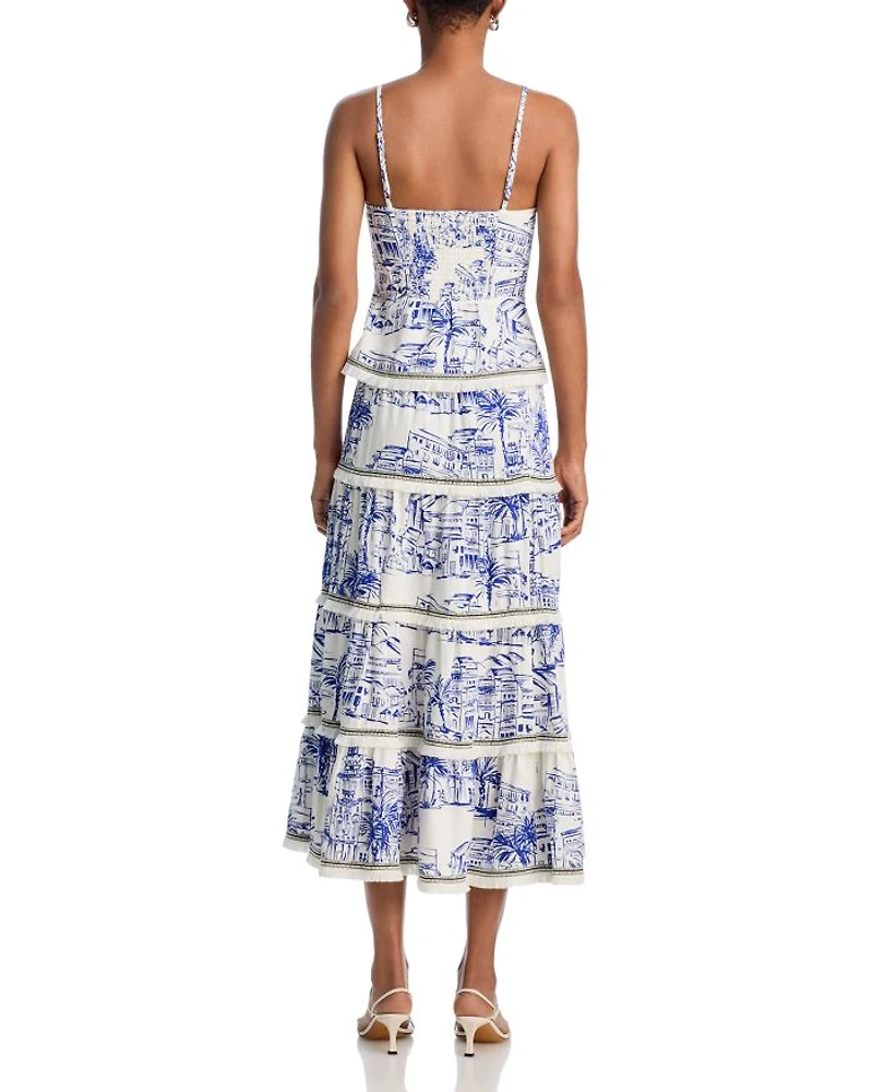 City Palm Toile Top - Exclusive