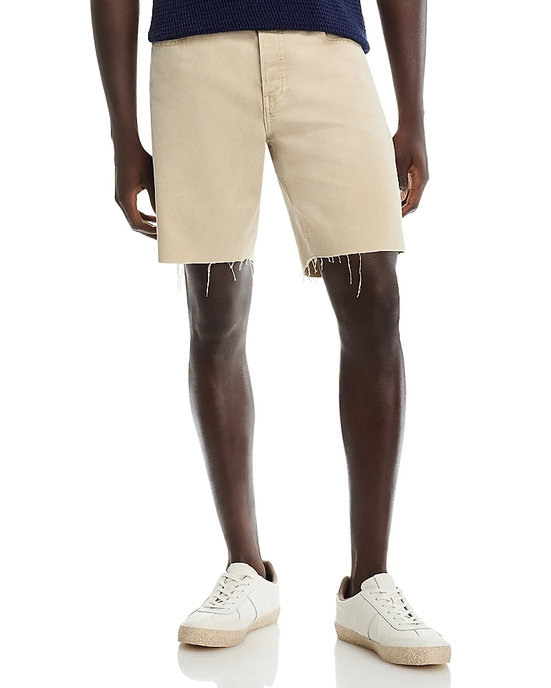 Frame Relaxed Fit Raw Hem Shorts