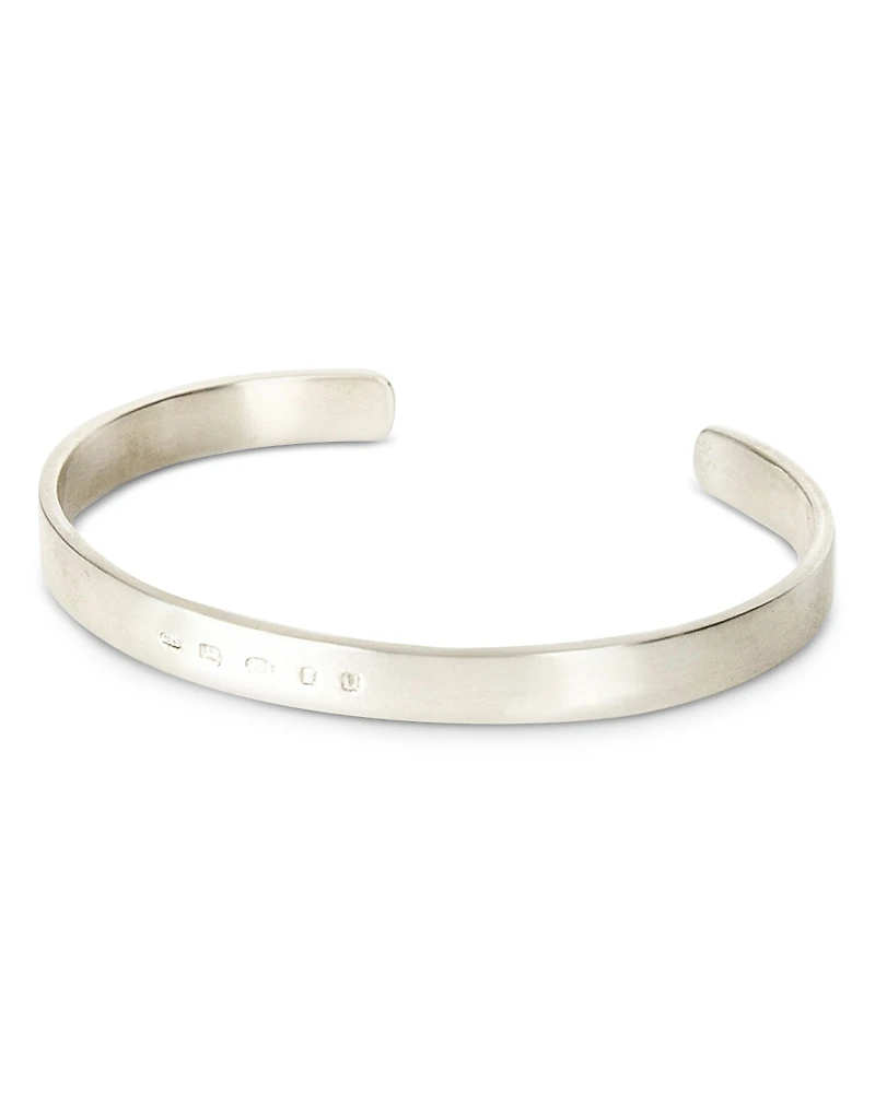 Serge DeNimes Sterling Silver Traditional Hallmark Bangle Bracelet