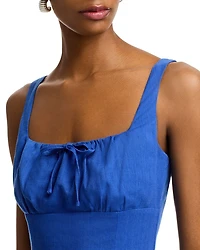 Tie Front Midi Dress - Exclusive