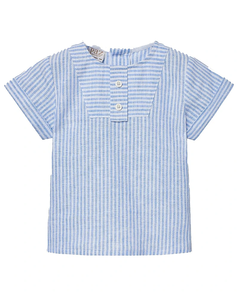 Paz Rodriguez Boys' Dorna Striped Shirt - Baby