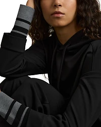 Alexi Striped Trim Hoodie