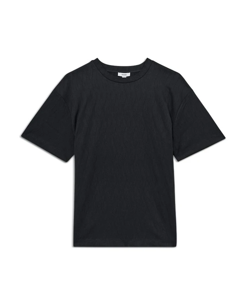 Ivan Wave Jacquard Oversized Tee