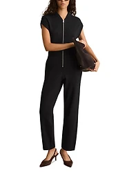 Nellie Knitted Zip Jumpsuit