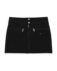 Poppy Zip Ponte Skirt