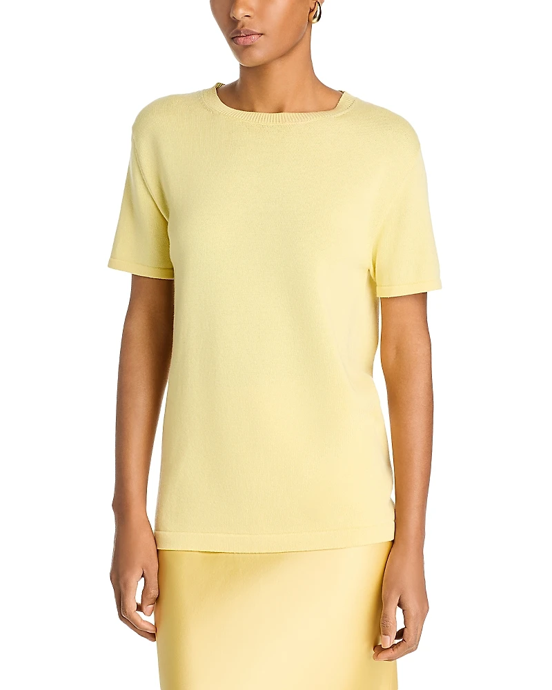 Sergio Hudson Short Sleeve Sweater