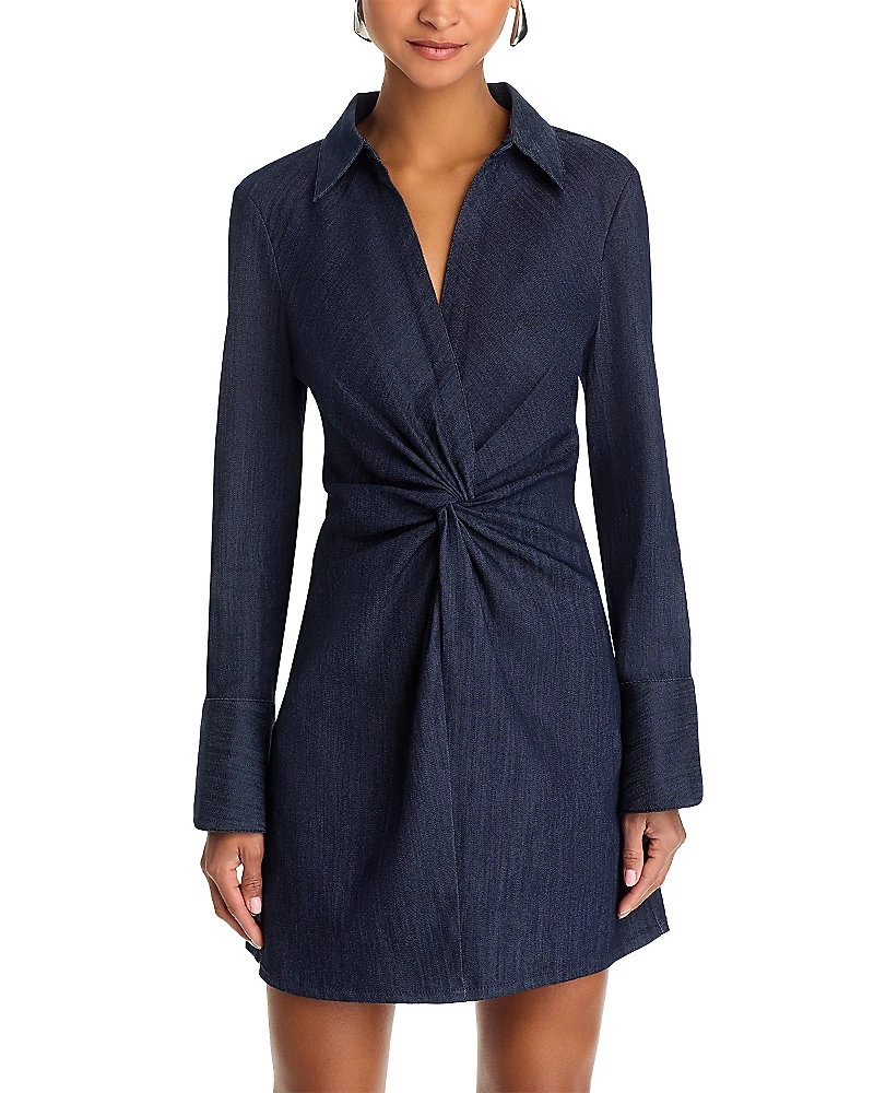 Cinq a Sept Mckenna Denim Cotton Dress