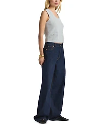 Cropped Sweater Tank Top