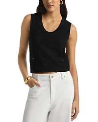 Micro Sequin Sweater
