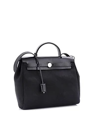 Herbag Zip Leather and Toile