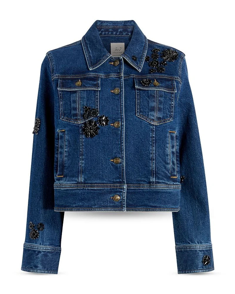 Embellished Riviera Denim Jacket