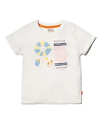 Mon Coeur Unisex Recycled Cotton Beach Party T-Shirt - Little Kid