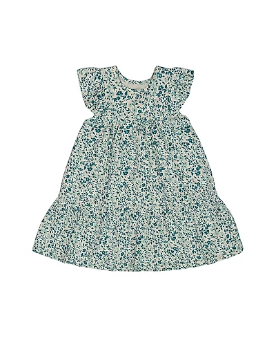 Deux par Girls' Printed Organic Cotton Dress - Baby