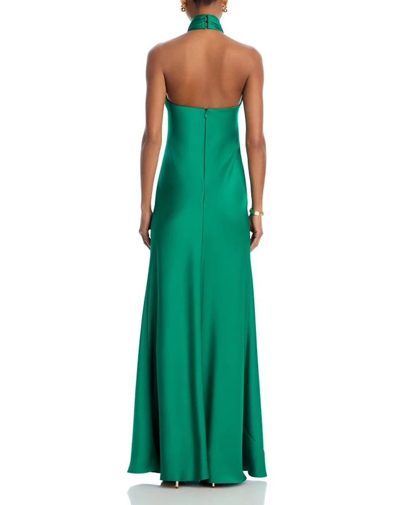 Knot Halter Gown - Exclusive