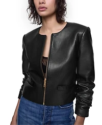 Paige Cropped Zip Jacket
