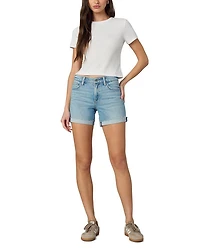 5" Cuffed Denim Shorts Taken