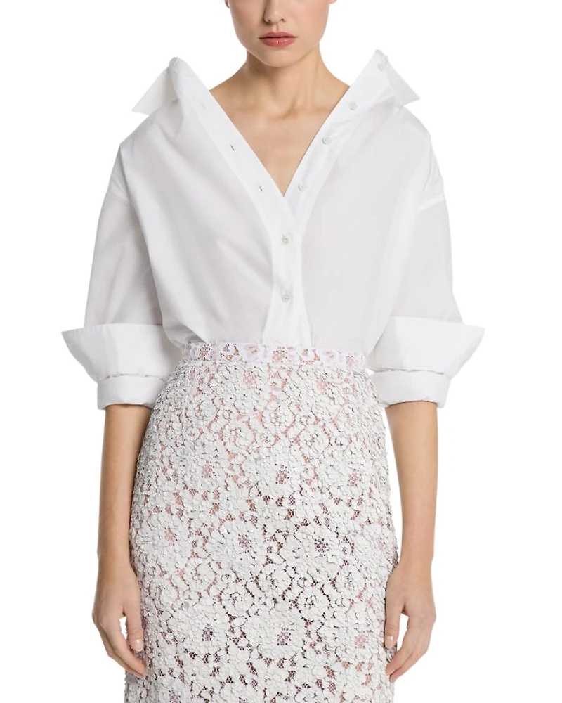 Taffeta Portrait Shirt