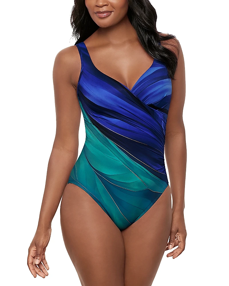 Miraclesuit Maldiva It's A Wrap One Piece Swimsuit