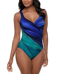 Miraclesuit Maldiva It's A Wrap One Piece Swimsuit