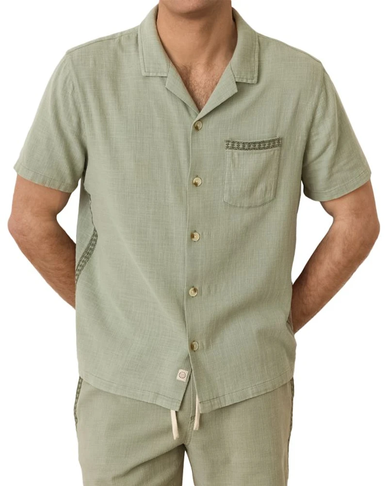 Embroidered Resort Shirt