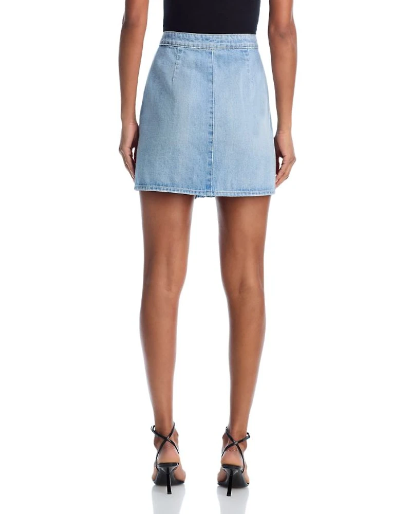 Kris Denim Mini Skirt